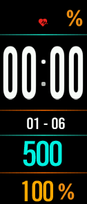小米 Xiaomi Mi Band 5 手表表盘