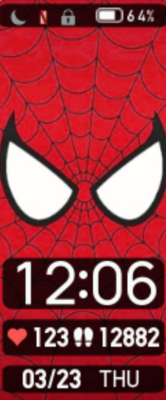 小米 Xiaomi Mi Band 5 手表表盘