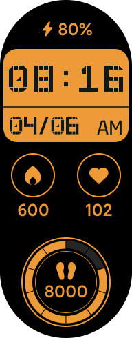 Xiaomi Smart Band 8 手表表盘