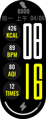 Xiaomi Smart Band 8 手表表盘