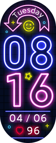 Xiaomi Smart Band 8 手表表盘