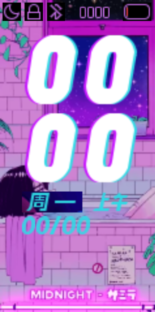 Xiaomi Mi Band 4 手表表盘