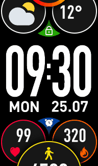 Xiaomi Smart Band 7 手表表盘