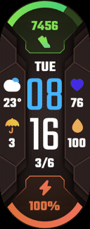 Xiaomi Smart Band 7 手表表盘