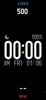 Xiaomi Mi Band 6 手表表盘