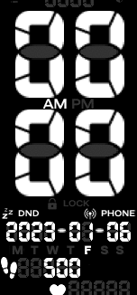 Xiaomi Mi Band 6 手表表盘