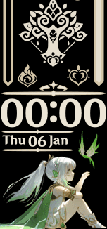 Xiaomi Mi Band 6 手表表盘