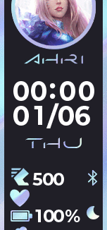 Xiaomi Mi Band 6 手表表盘