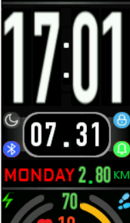 Xiaomi Mi Band 6 手表表盘