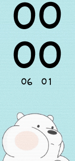 Xiaomi Mi Band 6 手表表盘