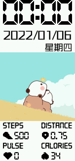 Xiaomi Mi Band 6 手表表盘