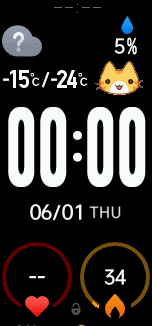 Xiaomi Mi Band 6 手表表盘