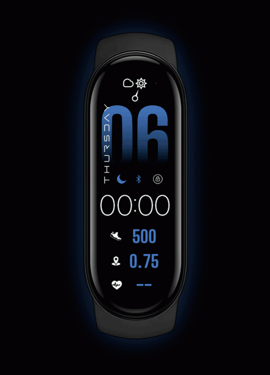 Xiaomi Mi Band 6 手表表盘