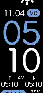 Xiaomi Mi Band 6 手表表盘