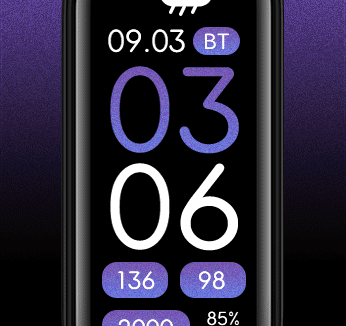 Xiaomi Mi Band 6 手表表盘
