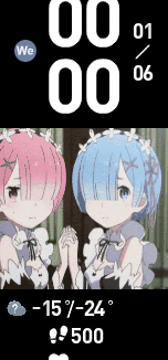 Xiaomi Mi Band 6 手表表盘