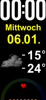 Xiaomi Mi Band 6 手表表盘