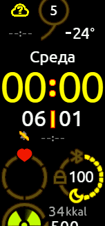 Xiaomi Mi Band 6 手表表盘