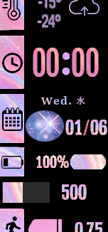 Xiaomi Mi Band 6 手表表盘