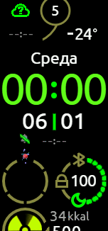 Xiaomi Mi Band 6 手表表盘