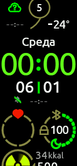 Xiaomi Mi Band 6 手表表盘