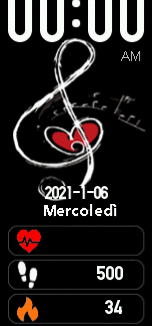 Xiaomi Mi Band 6 手表表盘