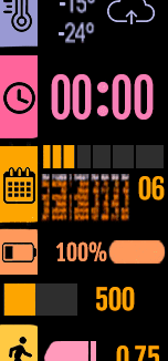 Xiaomi Mi Band 6 手表表盘