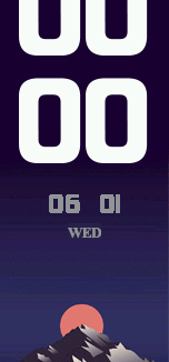 Xiaomi Mi Band 6 手表表盘