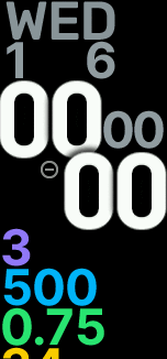 Xiaomi Mi Band 6 手表表盘