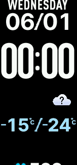 Xiaomi Mi Band 6 手表表盘