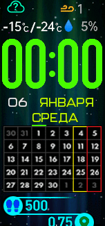 Xiaomi Mi Band 6 手表表盘