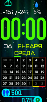 Xiaomi Mi Band 6 手表表盘