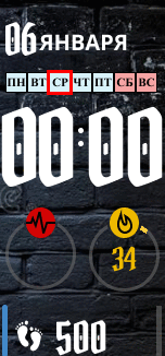 Xiaomi Mi Band 6 手表表盘