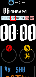 Xiaomi Mi Band 6 手表表盘