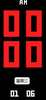 Xiaomi Mi Band 6 手表表盘