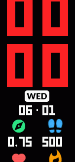 Xiaomi Mi Band 6 手表表盘