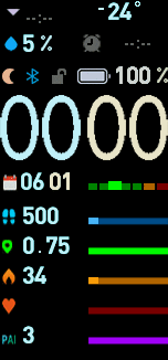 Xiaomi Mi Band 6 手表表盘