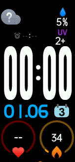 Xiaomi Mi Band 6 手表表盘