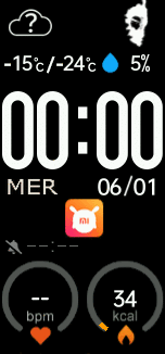 Xiaomi Mi Band 6 手表表盘