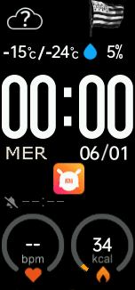 Xiaomi Mi Band 6 手表表盘
