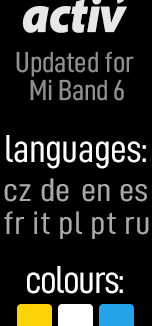 Xiaomi Mi Band 6 手表表盘