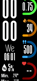 Xiaomi Mi Band 6 手表表盘