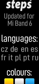 Xiaomi Mi Band 6 手表表盘