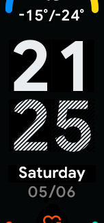 Xiaomi Mi Band 6 手表表盘