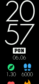 Xiaomi Mi Band 6 手表表盘