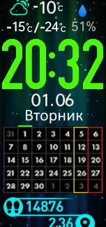 Xiaomi Mi Band 6 手表表盘