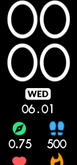 Xiaomi Mi Band 6 手表表盘