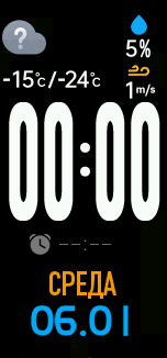 Xiaomi Mi Band 6 手表表盘