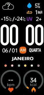 Xiaomi Mi Band 6 手表表盘