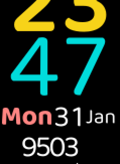 Xiaomi Mi Band 4 手表表盘